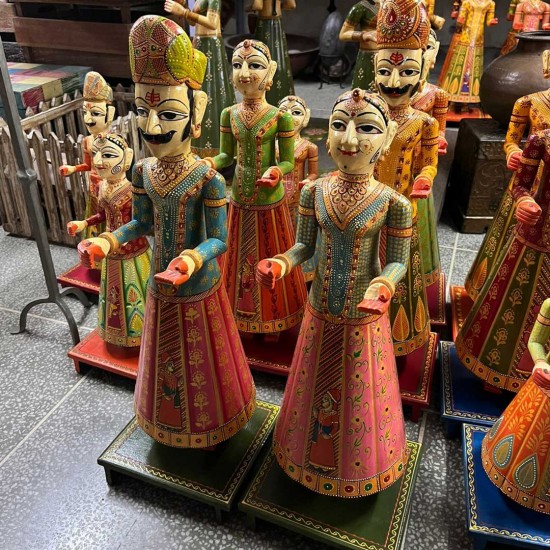 Handpainted Gangaur set 24 inches