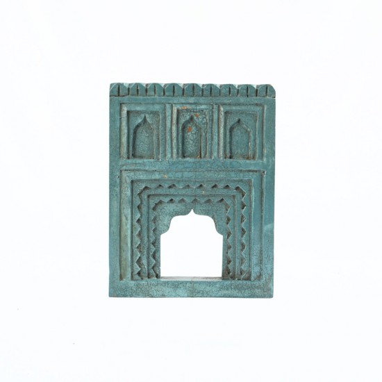 Timeless Jharokha Frame with Archs - Blue