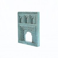 Timeless Jharokha Frame with Archs - Blue