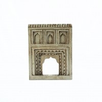 Timeless Jharokha Frame with Archs - Grey