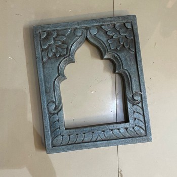 Timeless Blue Jharokha Wooden Wall Frame