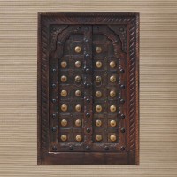 Vintage Style Wooden Window Wall Decor