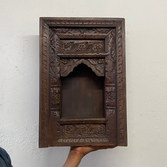 Wooden Hand carved Jharokha Frame