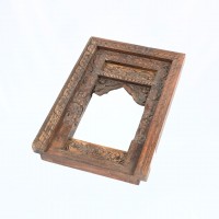 Vintage Wooden Hand carved Jharokha Frame