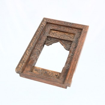 Vintage Wooden Hand carved Jharokha Frame