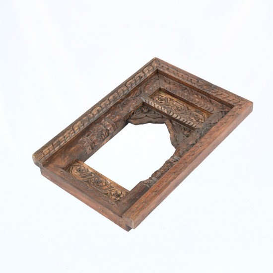 Vintage Wooden Hand carved Jharokha Frame