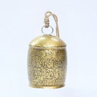 Egyptian Etched Buffalo bell - Small