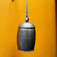 Egyptian Etched Buffalo bell - Medium