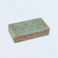 Wooden jewellery Box with fine hand painted art - Small