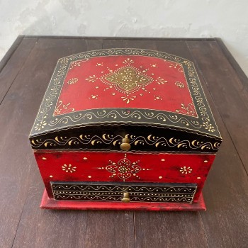 Hand painted jewellery box and Organizer