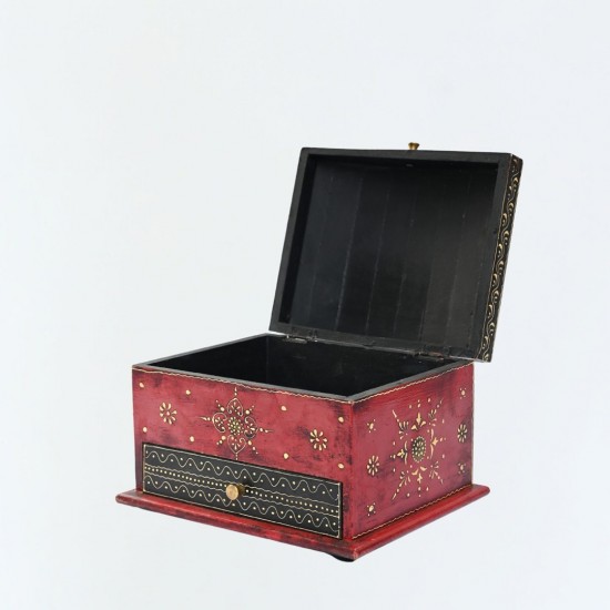 Hand painted jewellery box and Organizer