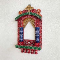 Traditional Painted Jharokha - 16 Inches