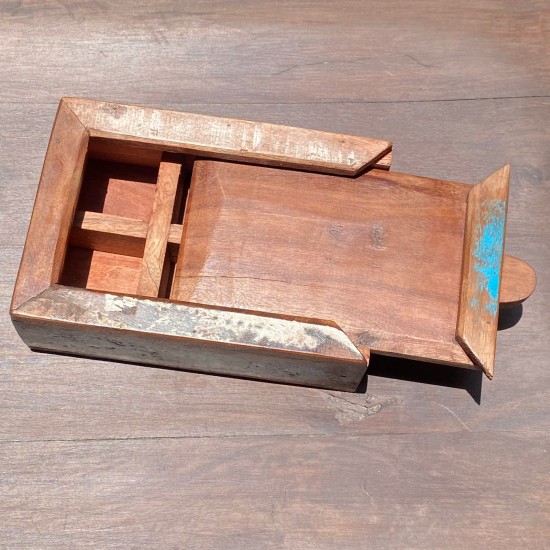 Wooden Spice Box