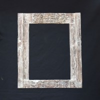 Hand Carved Wooden Vintage Wall Frame 