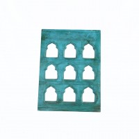 Traditonal nine window frame - Distressed Blue